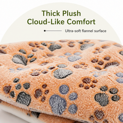 Ortekor Thick Plush Flannel & Non-Slip Dog Bed