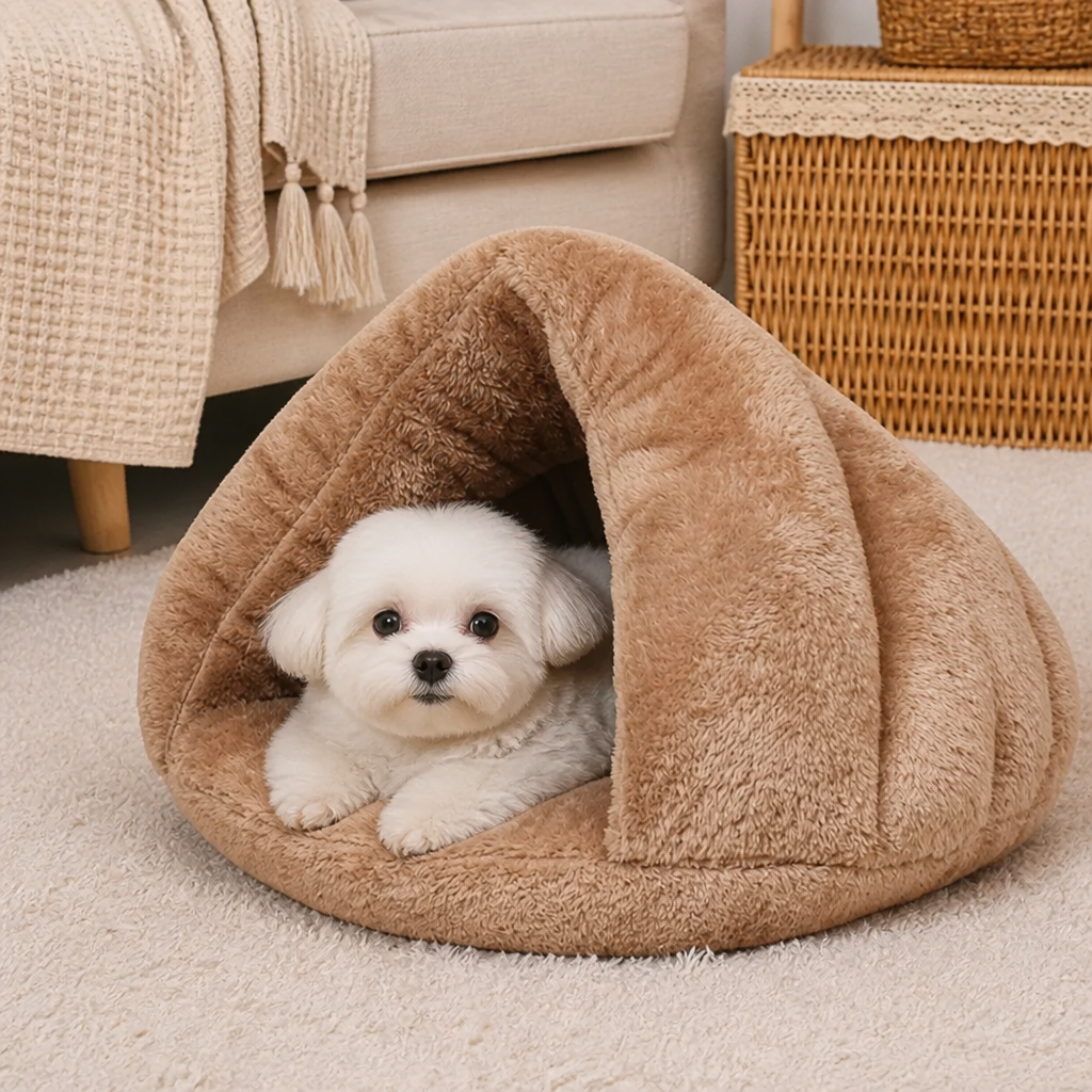 Ortekor Thick Plush & Insulated Triangle Kennel Mat