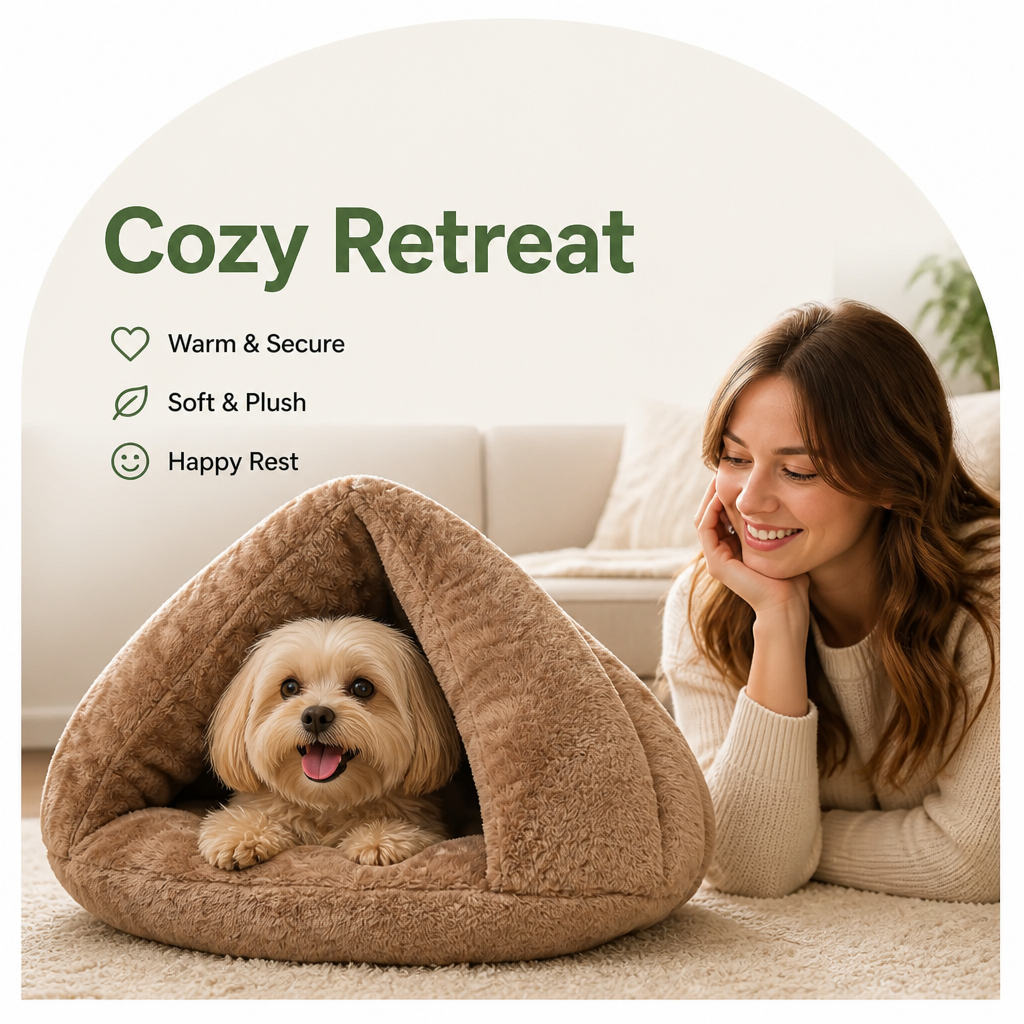 Ortekor Thick Plush & Insulated Triangle Kennel Mat