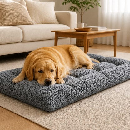 Ortekor Ultra-Soft Plush Bolster Dog Crate Pad