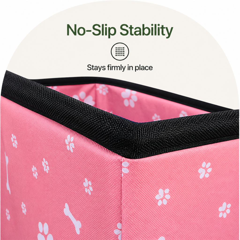 Ortekor Universal Non-Slip & Storage Pocket Dog Car Seat Cover