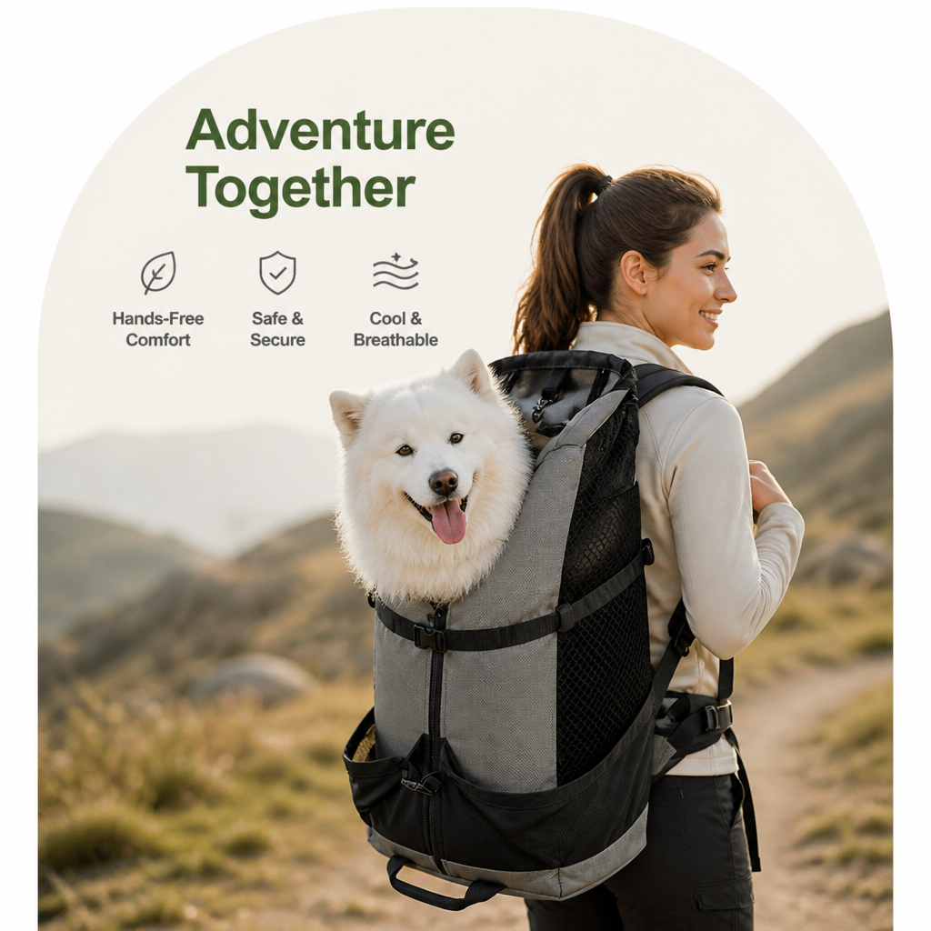 Ortekor Ventilated Mesh & Ergonomic Backpack Carrier