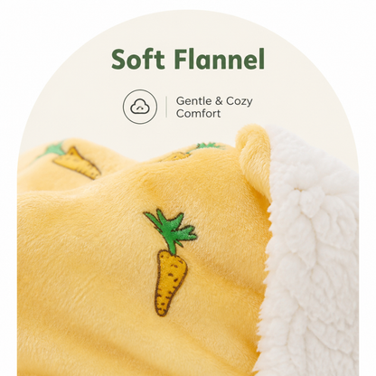 Ortekor Warm & Soft Flannel Pet Blanket (Machine Washable)