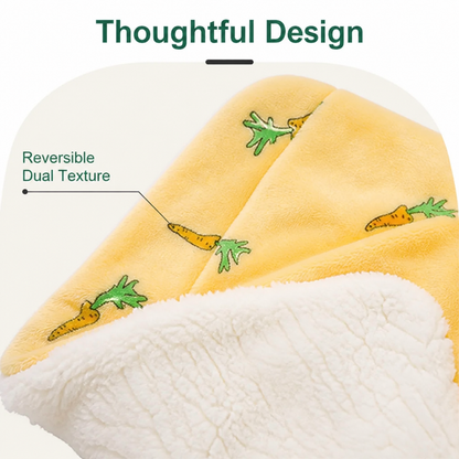 Ortekor Warm & Soft Flannel Pet Blanket (Machine Washable)