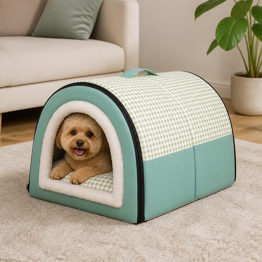 Ortekor Warm & Windproof Foldable Dog Bed