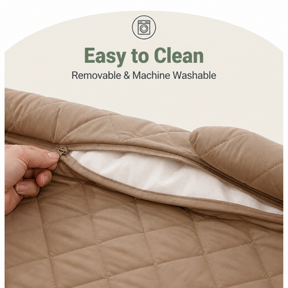 Ortekor Washable Calming Nest Pet Mat (Removable Cover)