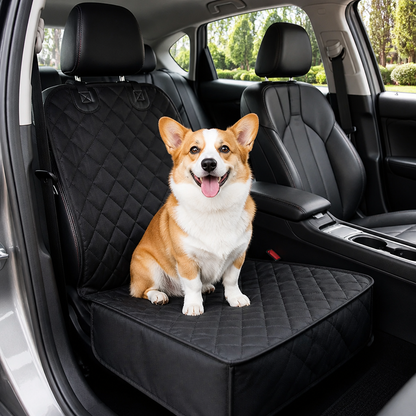 Ortekor Waterproof 600D Nylon & Non-Slip Car Seat Cover (Front Seat)