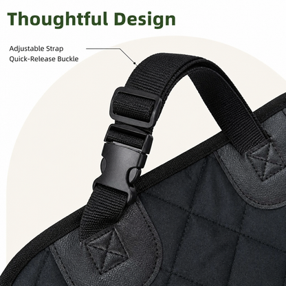 Ortekor Waterproof 600D Nylon & Non-Slip Car Seat Cover (Front Seat)