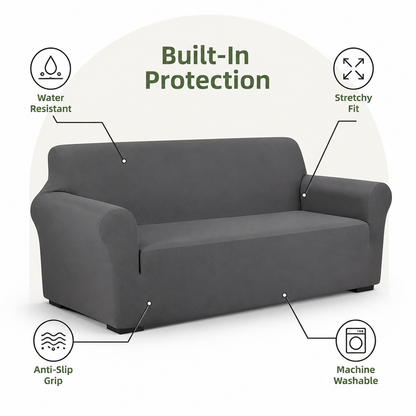 Ortekor Waterproof & Anti-Slip Stretch Sofa Slipcover (Universal Fit)