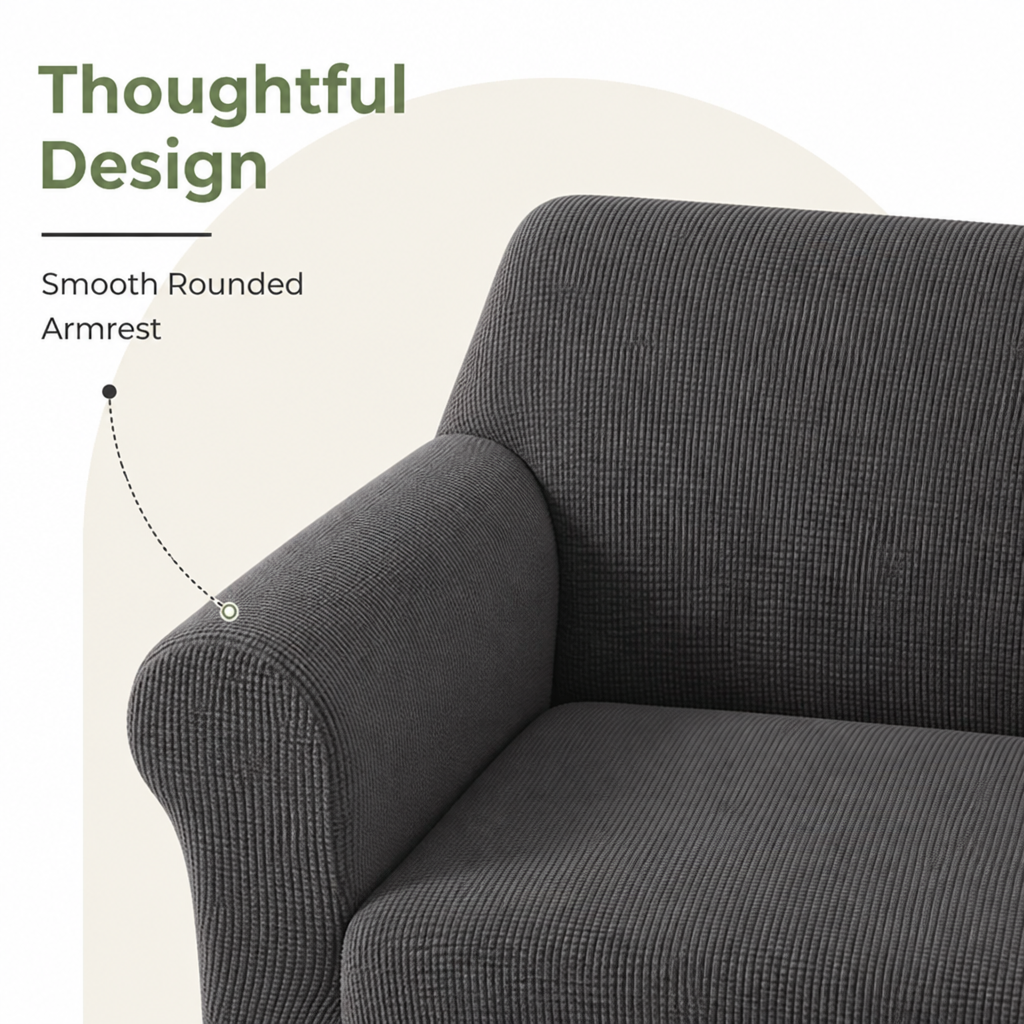 Ortekor Waterproof & Anti-Slip Stretch Sofa Slipcover (Universal Fit)