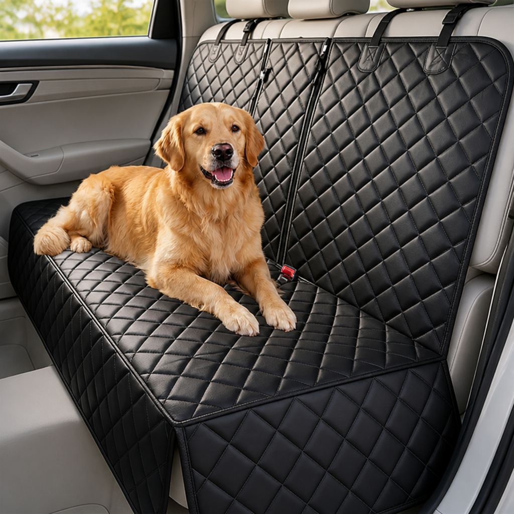 Ortekor Waterproof & Dirt-Proof Rear Seat Protector (Universal Fit)