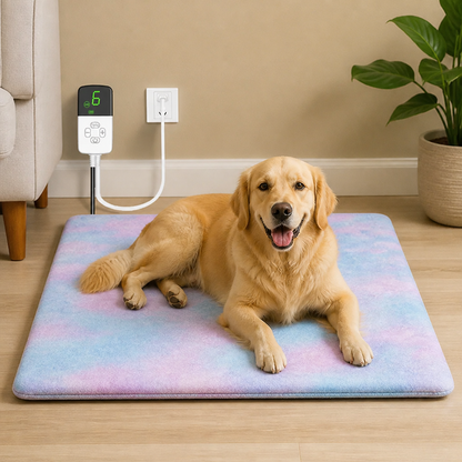 Ortekor Waterproof Electric Pet Heating Pad (Adjustable Temperature)