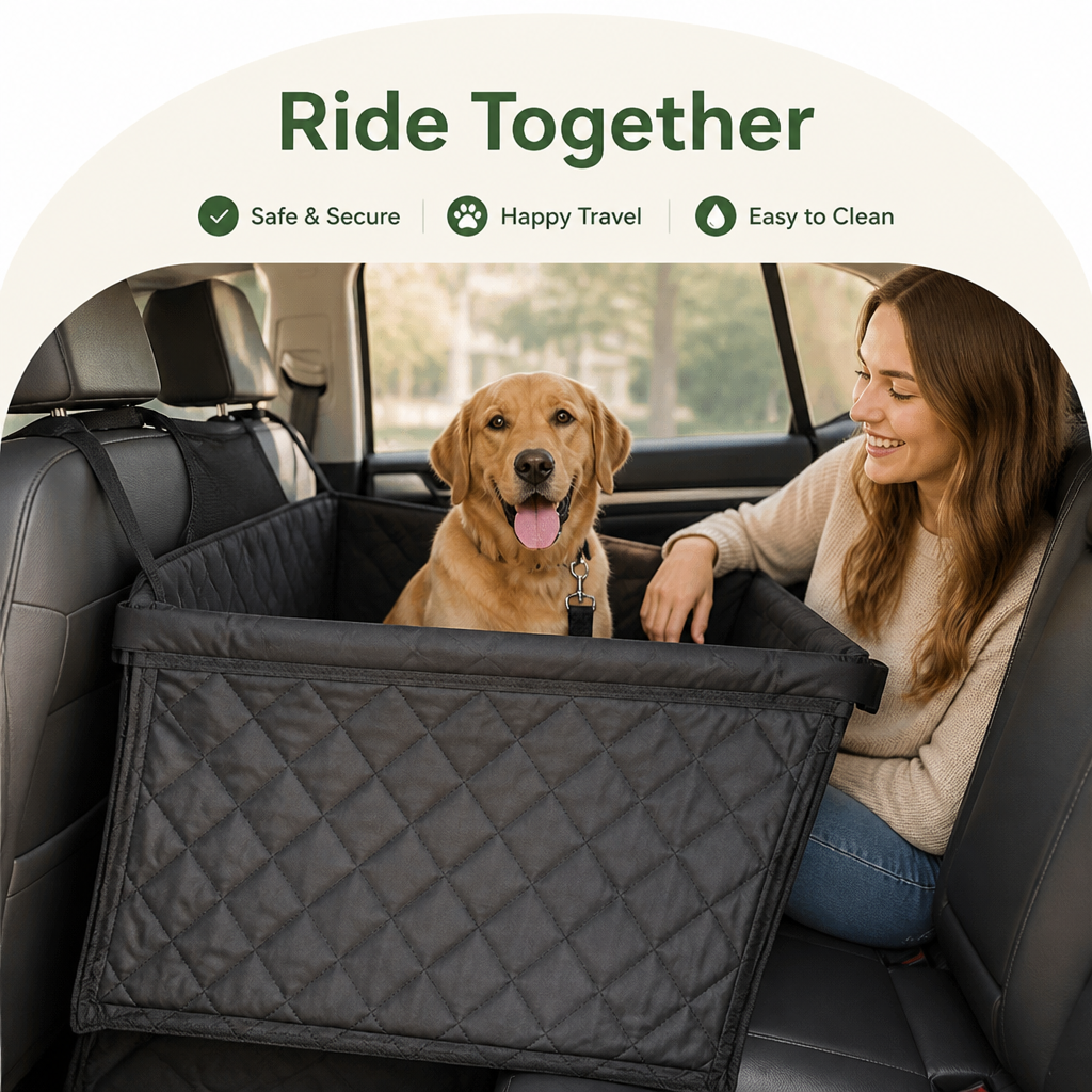 Ortekor Waterproof Foldable Mesh-Sided Car Seat Hammock