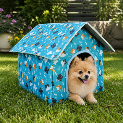 Ortekor Waterproof Foldable & Washable Small Pet House