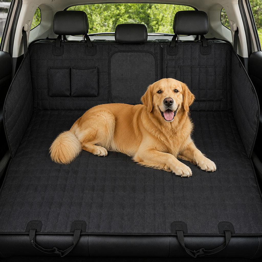 Ortekor Waterproof Hammock Dog Car Seat Cover