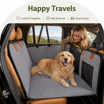 Ortekor Waterproof Hard-Bottom Back Seat Extender