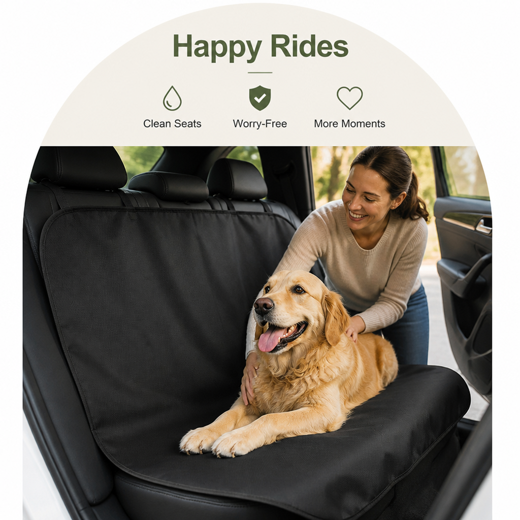 Funda de asiento de coche Ortekor impermeable, resistente y antideslizante