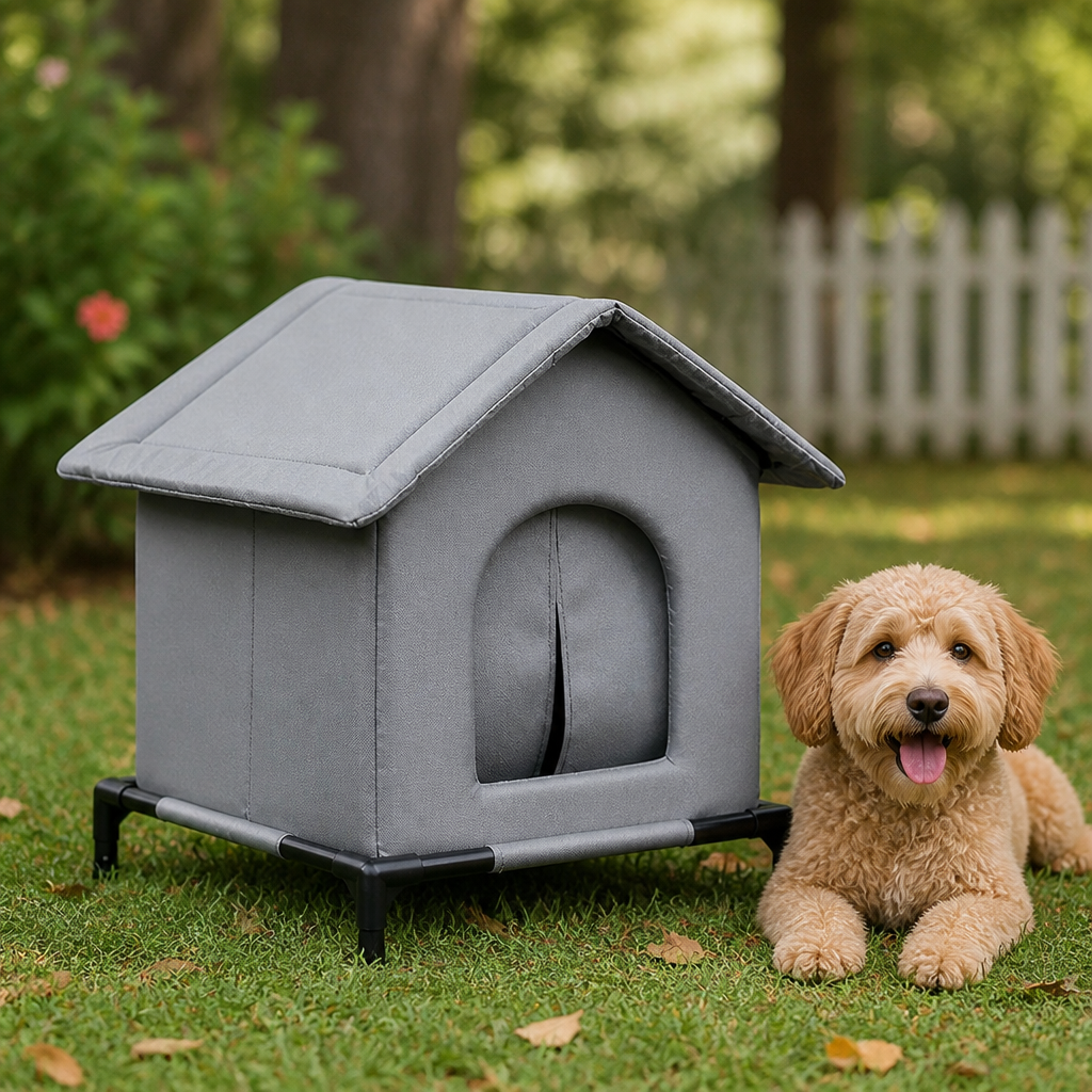 Ortekor Waterproof Insulated Elevated Outdoor Pet House