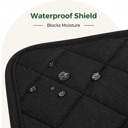 Ortekor Waterproof & Non-Slip Back Seat Dog Cover (Convertible)