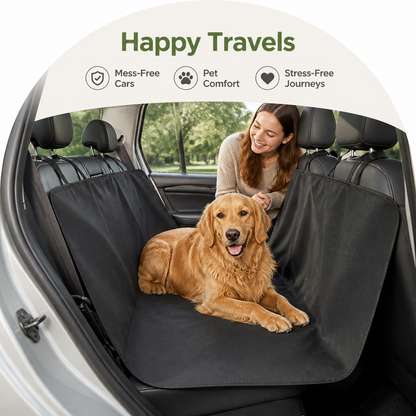 Ortekor Waterproof & Non-Slip Car Seat Hammock Cover (Universal Fit)