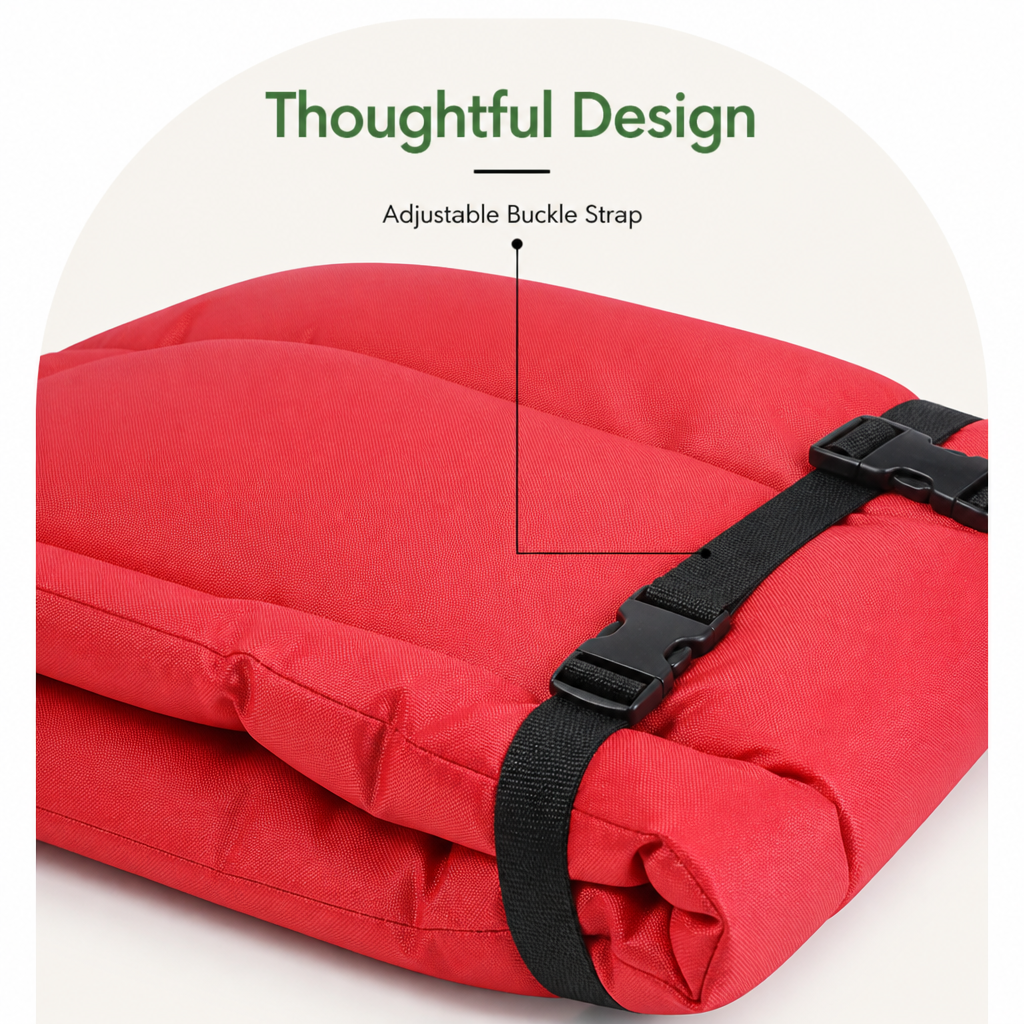 Ortekor Waterproof & Non-Slip Foldable Dog Bed (Roll-Up)