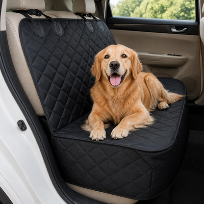 Ortekor Waterproof Non-Slip Machine Washable Dog Car Seat Cover