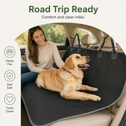 Ortekor Waterproof Oxford & Non-Slip Car Seat Cover