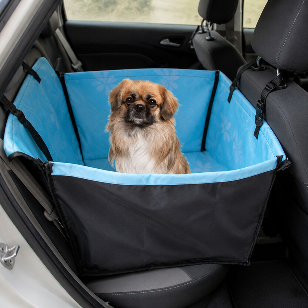 Ortekor Waterproof Oxford Pet Car Seat Hammock