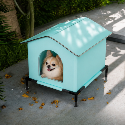 Ortekor Waterproof Plush Insulated Pet Cave (Foldable & Washable)