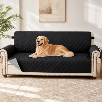 Ortekor Waterproof Quilted & Non-Slip Sofa Cover (Fitted)