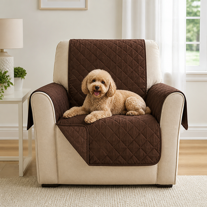 Ortekor Waterproof Quilted Stretch Sofa Slipcover (Universal Fit)