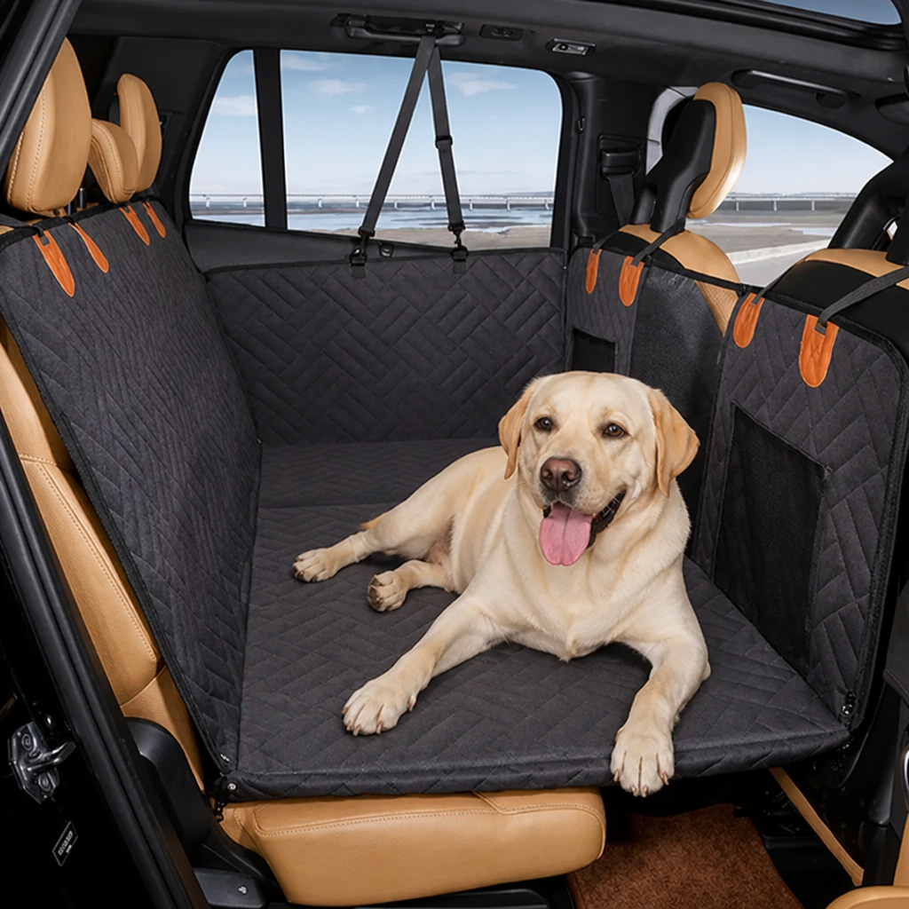 Ortekor Waterproof & Scratch-Proof Hammock Car Seat Cover (Removable)