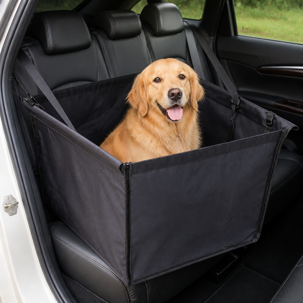 Ortekor Waterproof & Scratch-Resistant Oxford Hammock Car Seat Cover (Foldable)
