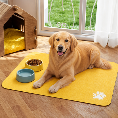 Ortekor Waterproof & Super-Absorbent Non-Slip Feeding Mat