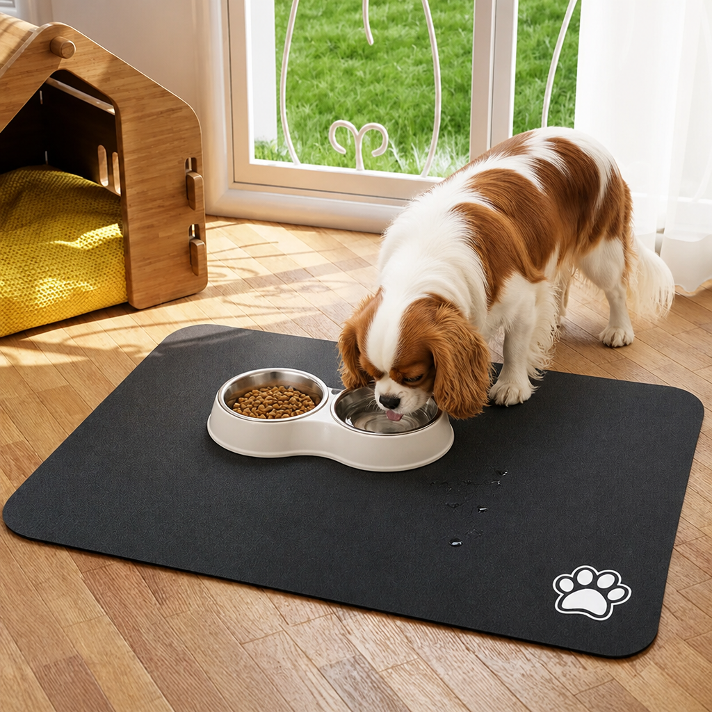 Ortekor Waterproof & Super-Absorbent Non-Slip Feeding Mat