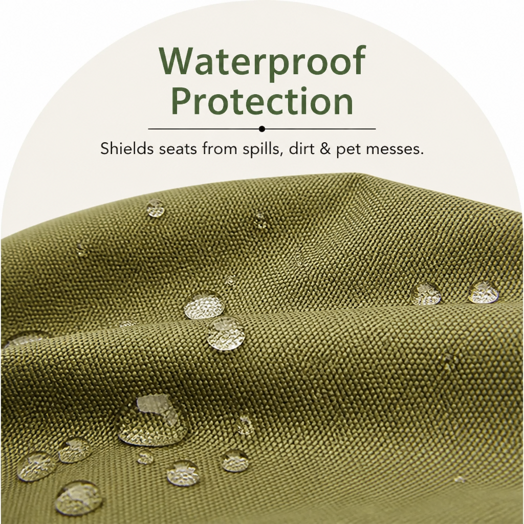Ortekor Waterproof & Washable Non-Slip Car Seat Cover (Hammock)