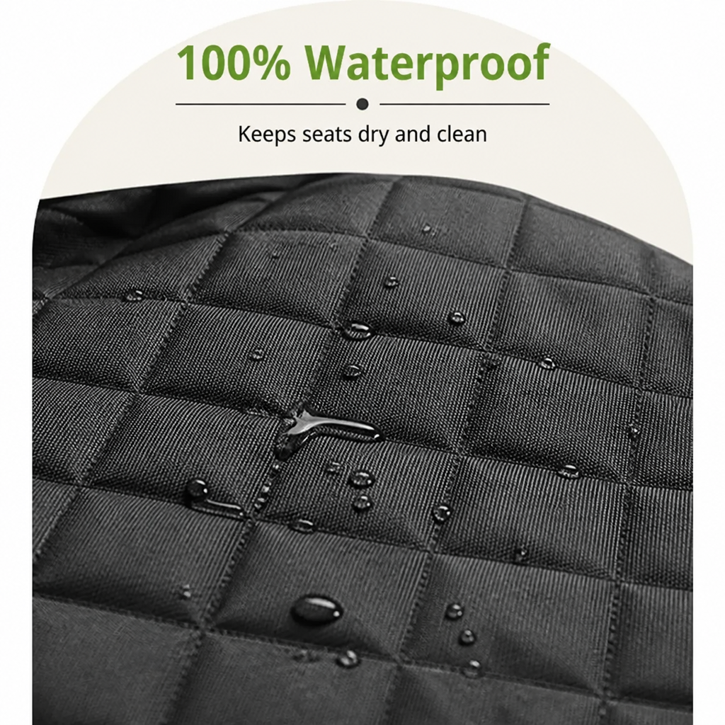 Funda para asiento de coche para perros Ortekor, impermeable y resistente al desgaste (tipo hamaca)