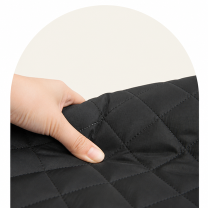 Funda para asiento de coche para perros Ortekor, impermeable y resistente al desgaste (tipo hamaca)