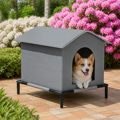 Ortekor Weather-Resistant Oxford Cloth Pet House (3 Sizes)