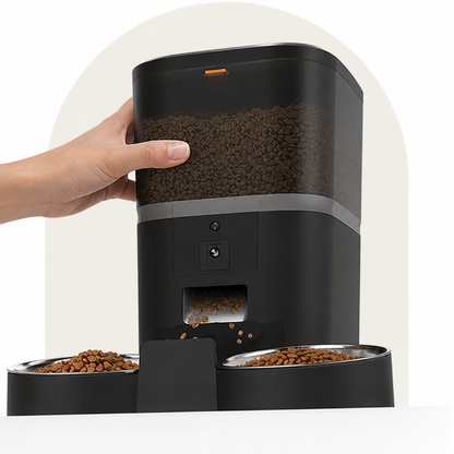 Ortekor WiFi App Control & Stainless Steel Bowl Pet Feeder