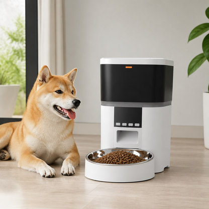 Ortekor WiFi App Control & Stainless Steel Bowl Pet Feeder