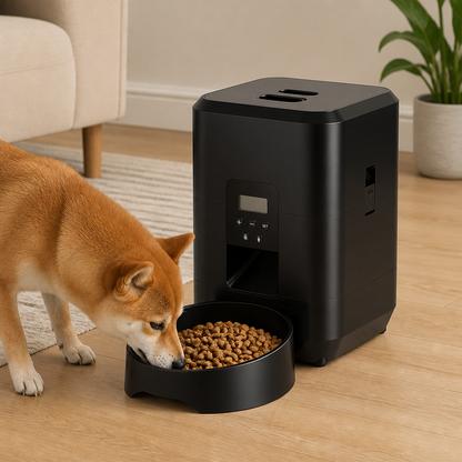 Ortekor WiFi App-Controlled & Portion-Control Automatic Pet Feeder (Removable Hopper)