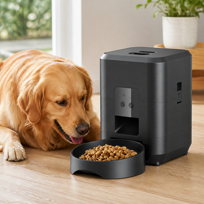 Ortekor WiFi App-Controlled & Portion-Control Automatic Pet Feeder (Removable Hopper)
