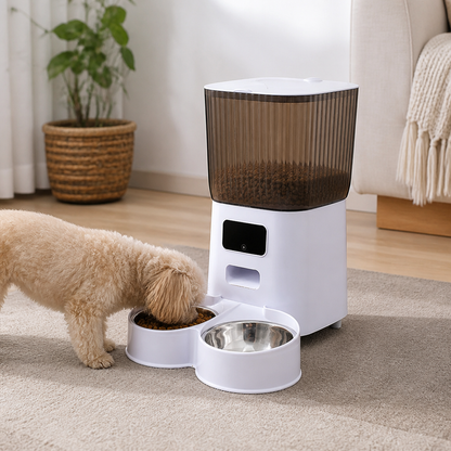Ortekor WiFi & Camera Automatic Pet Feeder (1.32 gallons Hopper)
