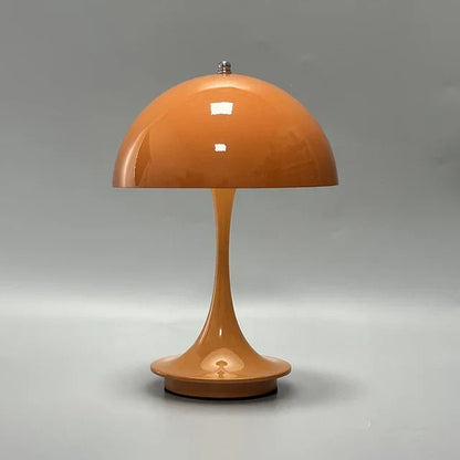 Rechargeable Cordless LED Table Lamp with Dimmer – Portable Metal Desk Light for Bedroom, Office & Patio – 10-Hour Battery Life