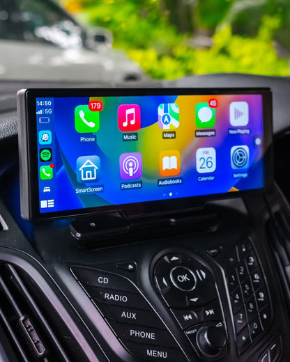 Wireless CarPlay & Android Auto Dash Display for Any Car, 7-11 Inch Touchscreen with GPS Navigation, Handsfree Calling, Voice Control & Dash