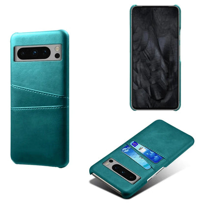 Phone Wallet Case with Two Card Slots for Google Pixel – Leather-Look Protective Cover with Raised Edges & Precise Cutouts