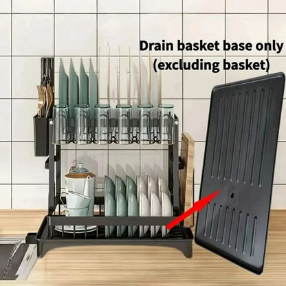 DRAINLIVA – Heavy-Duty Sink Base with Drain Board Organizer