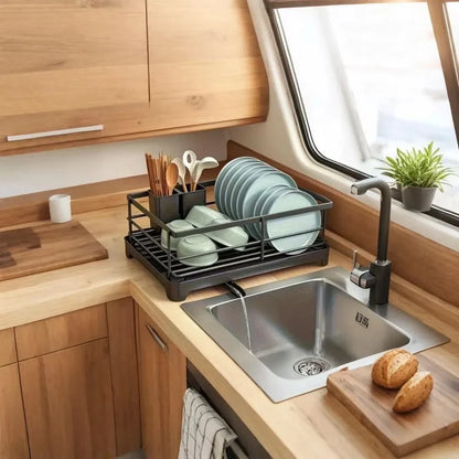 DRAINLIVA – Heavy-Duty Sink Base with Drain Board Organizer
