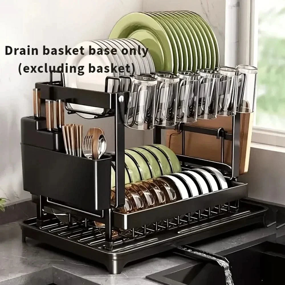 DRAINLIVA – Heavy-Duty Sink Base with Drain Board Organizer
